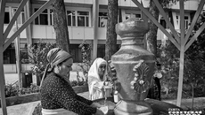 Фонтан-самовар с целебной водой пользуется большой популярностью у отдыхающих. Фото: Светлана Фролова