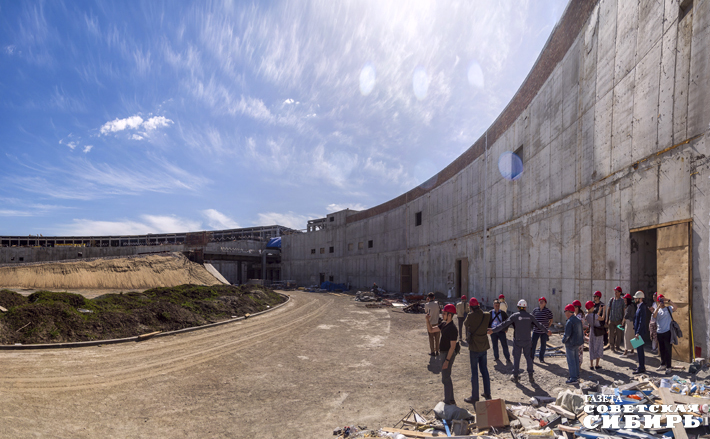 СКИФ меняется на глазах: так выглядела строительная площадка в мае нынешнего года. Фото: Андрей Заржецкий