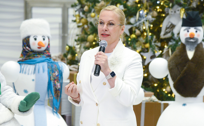 «Хотим создать новую красивую традицию», — Анна Терешкова о предновогодней программе. Фото: Михаил Афанасьев