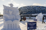Сейчас выставка снежных работ в парке «Арена» открыта для свободного посещения. Фото: Андрей Заржецкий