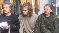 Спасенные жители Константиновки: эвакуация под ударами ВСУ благополучно завершена. Фото: стоп-кадр видео с передовой